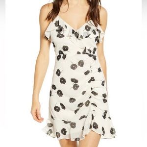 All in Favor Callie Ruffle Mini Dress